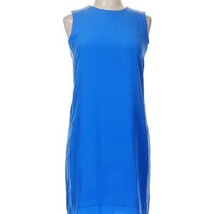 Cynthia Rowley 100% silk shift dress in Cerulean Blue size 10